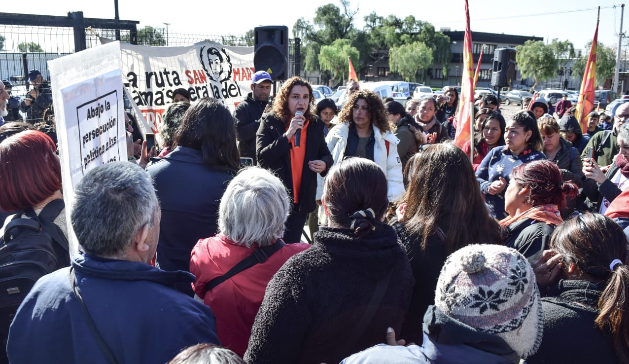 Concentración en el Polo Judicial contra la criminalización de la protesta