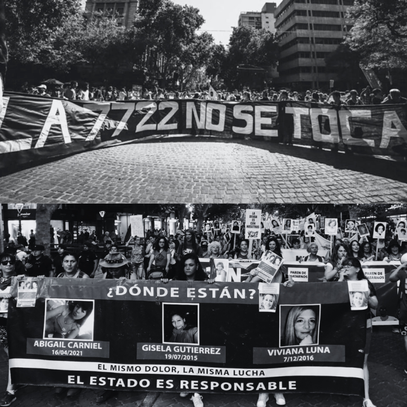 Contracarrusel y 8M: Mendoza marcha por el agua, la vida y los derechos